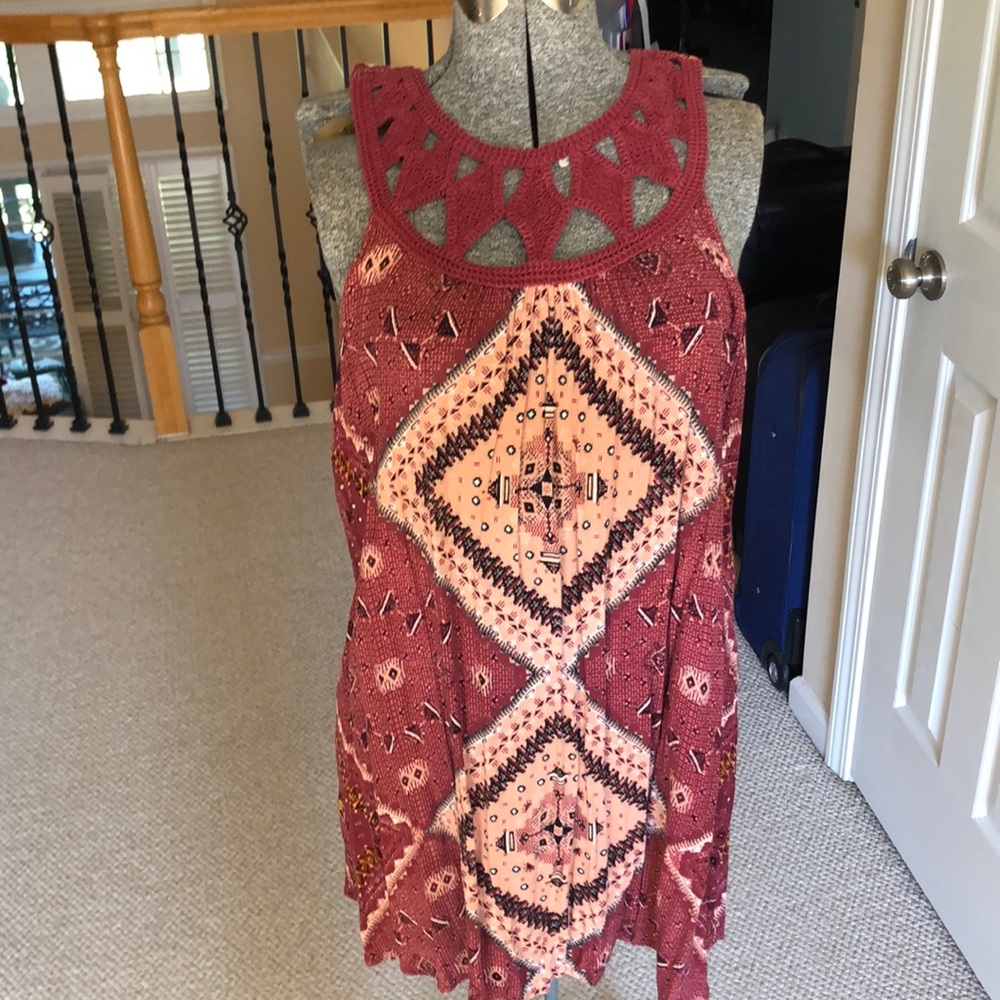 XHILARATION AZTEC DRESS